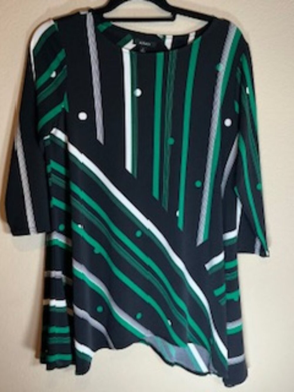 Alfani Women's 3/4 Sleeve Blouse, size M